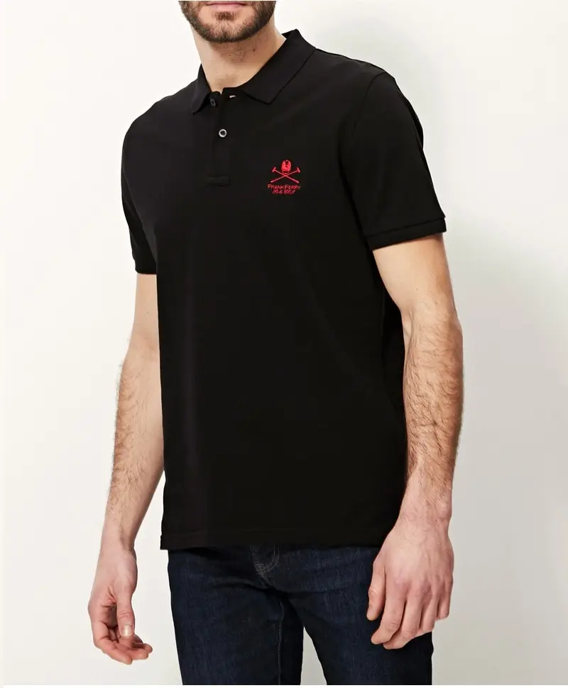 Ferry Polo Camiseta de hombre modelo FF2001 negro|Polo| - AliExpress