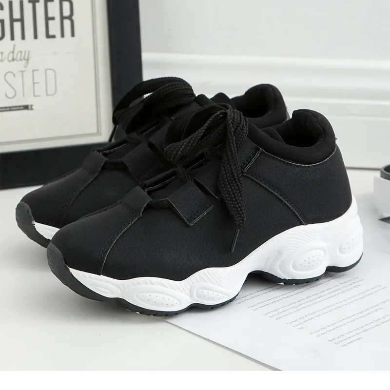 

2020 spring loafers Sneakers Women Shoes Suede bow-knot Women's Casual Solid color Lace up Woman Shoes 35-40 Zapatos de mujer