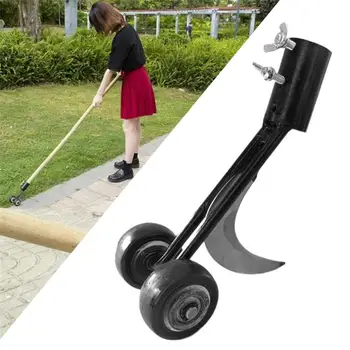 

1PC Adjustable Roller Weeder Head Portable Hook Weeding Tool Gap Weed Extractor Gardening Weeding Tool For Park Lawn Yard Garden