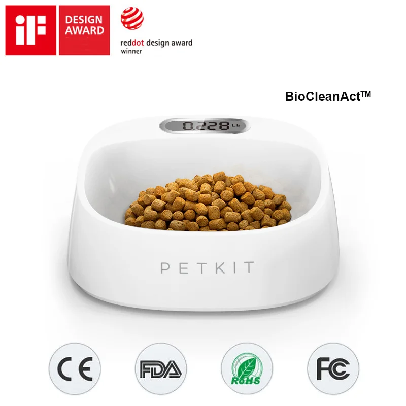 Petkit умная миски для кормления собак безопасная Антимикробная миска кормушка