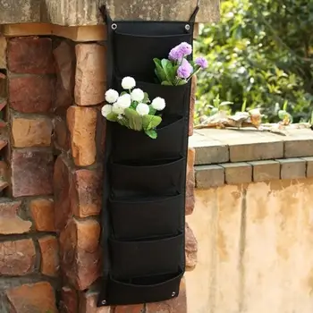 

4/7Pockets Spring Vegetable Planting Bags Potato Grow Pot Practical Creative Garden Container Planter Vertical