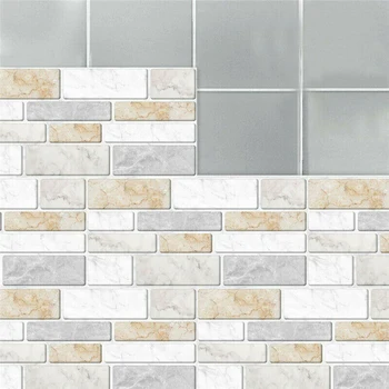 

27PC 3D Kitchen Wall Tiles Bathroom Mosaic Tile Sticker Safty Bedroom Home Decor