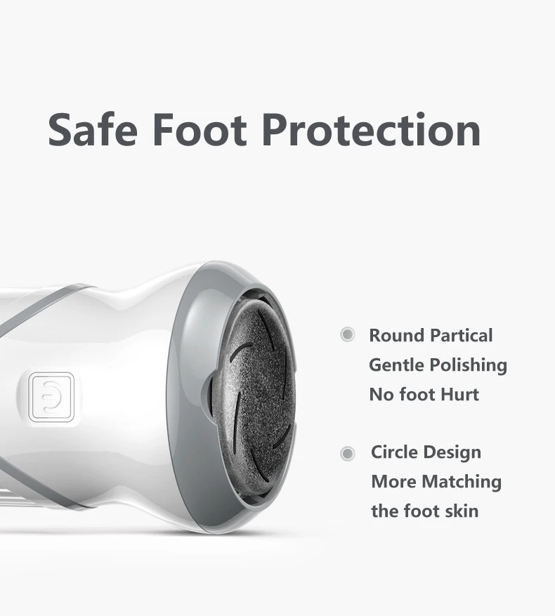 Electric Rechargeable Foot Grinder Heel Dead Skin Filing Peeler Portable Callus Removal Hard Cracked Skin Pedicure Care Kit, electric foot grinder, electric foot file, electric foot callus remover
