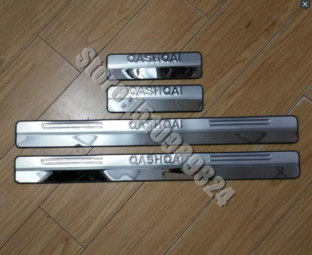 4 шт. автомобильный Стайлинг для Nissan Qashqai 2009-2019 J10 J11 защита боковых порогов