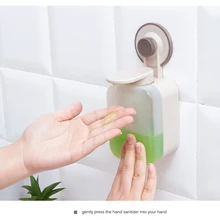 Насос с одной головкой ручной жидкий шампунь-гель для душа диспенсер с настенным креплением ручной жидкий дозатор для мыла лосьон контейнер