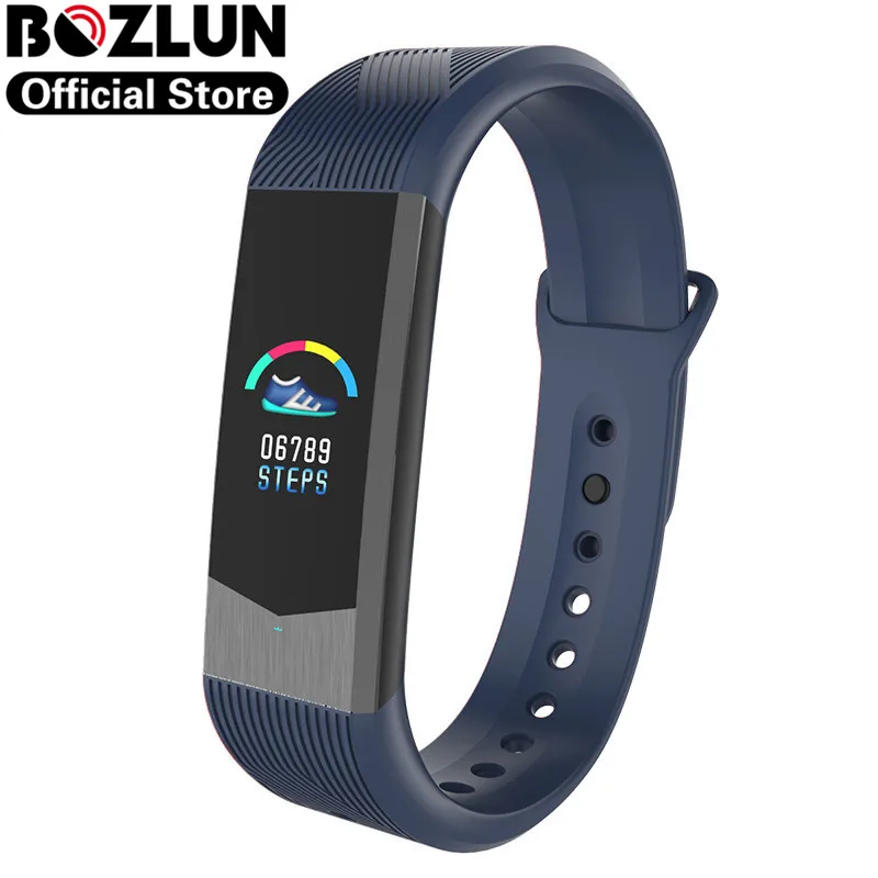 

Bozlun Smart Brecelet Bluetooth Heart Rate Blood Pressure Pedometer Smart Watch Sports Step Fitness Watches For Android IOS B30