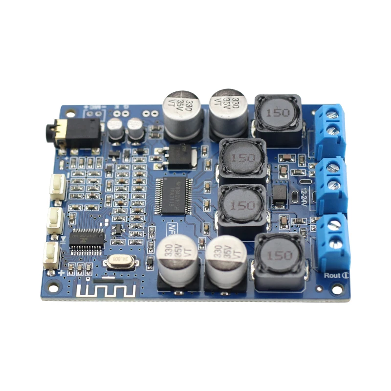 GHXAMP TPA3118 Bluetooth усилитель аудио плата 30 Вт* 2 двухканальный с AUX Bluetooth 5,0 вызов