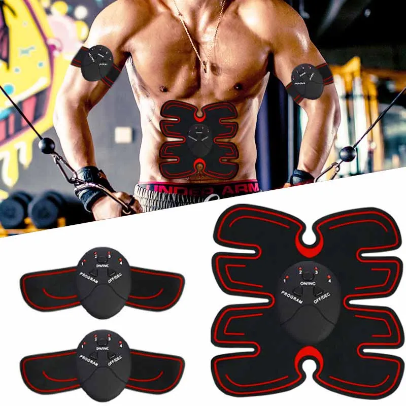 

Electrostimulation Abdominal Muscle Stimulator EMS Trainer Vibration Exercise Massager Toning Belt Abdomen Gym Workout Equipment