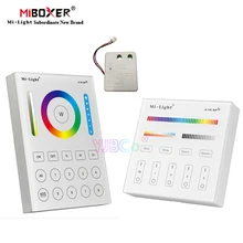 Miboxer RGB+ CCT сенсорная смарт-панель контроллер B8/B4/T4 настенный 2,4G 4-Zone 8-Zone дистанционный переключатель для светодиодной лампы световая полоса