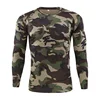New Tactical Military Camouflage T Shirt Male Breathable Quick Dry US Army Combat Full Sleeve Outwear T-shirt for Men ► Photo 2/6