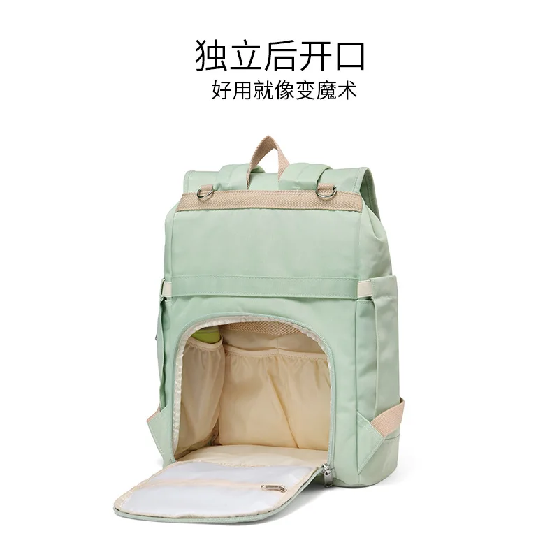 

2019 New Style Korean-style Diaper Bag Shoulder Multi-functional Large-Volume Mommy Bag MOTHER'S Bag Lightweight Travel Diaper B