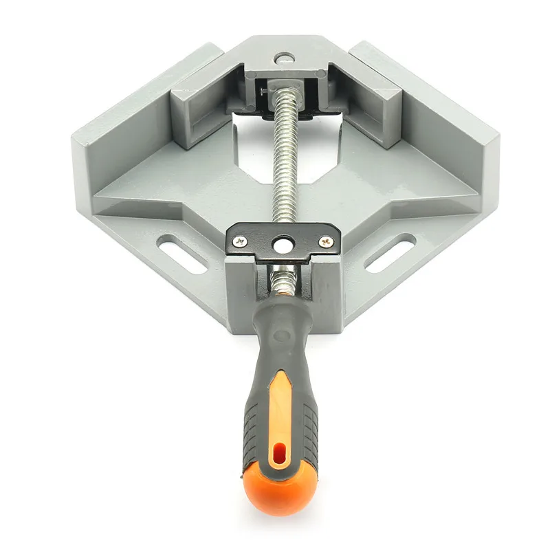 Single Handle 1 шт. деревянные рабочие зажимы, угловые зажимы, угол 90 градусов, тиски, одинарная двойная ручка, два типа, регулируемая рама, бойцовые соединения, зажим, инструмент - Цвет: Single Handle