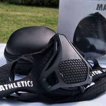 

1pcs Training Mask Oxygen Blocking Mask Running Anaerobic Mask Simulation Plateau Fitness Training Mask