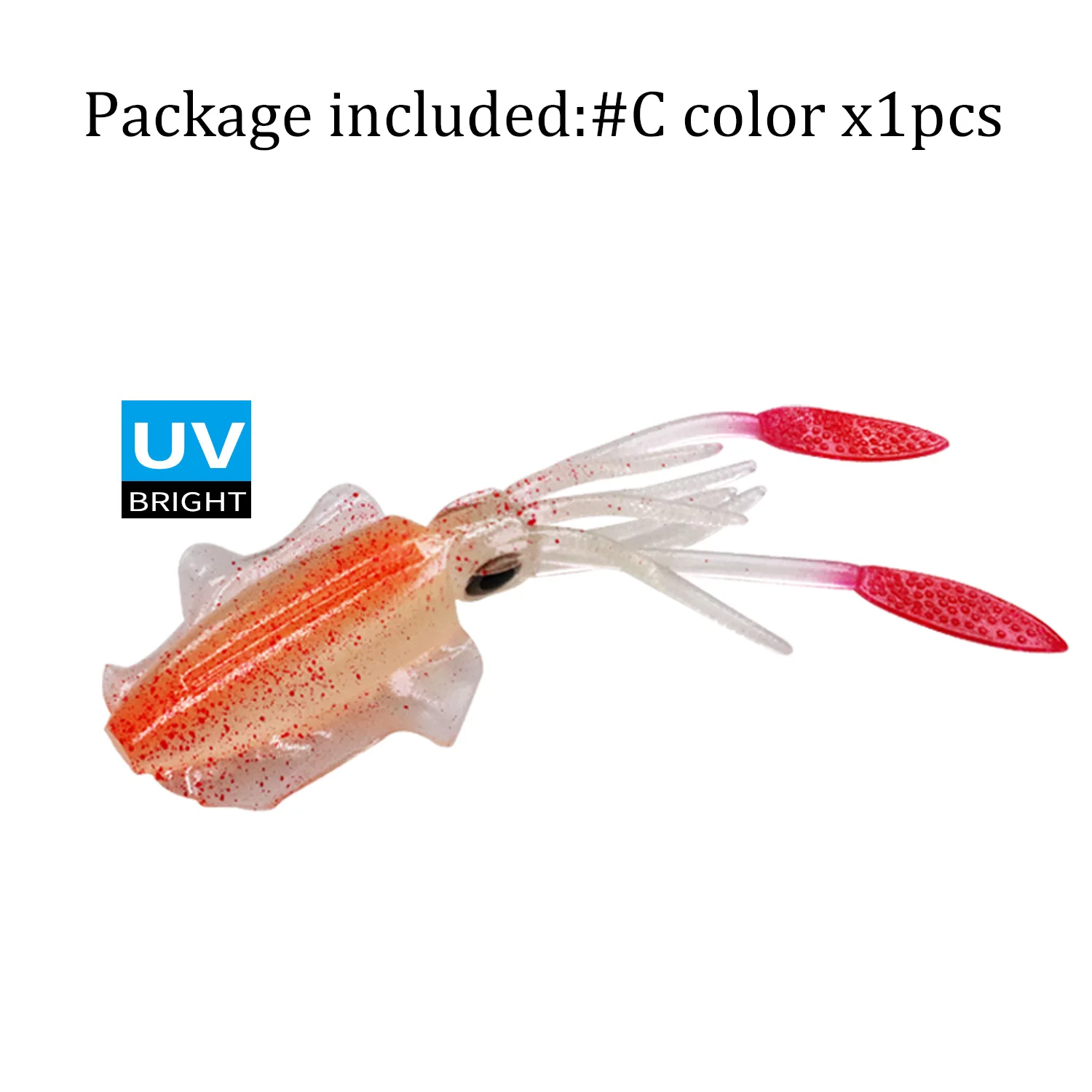 1 piece Fishing Soft Squid Lure 20g Luminous/UV Squid Jig Fishing Lures For  Sea Fishing Wobbler Bait - AliExpress