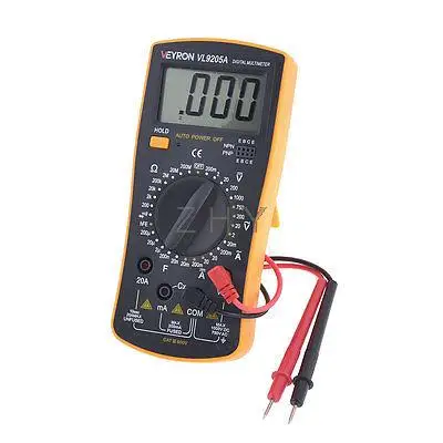 

VL9205A Multi Function Voltmeter Ammeter Ohm Test Meter Multimeter