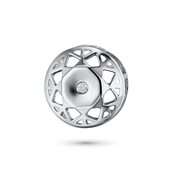 

Pendant in white gold with a diamond