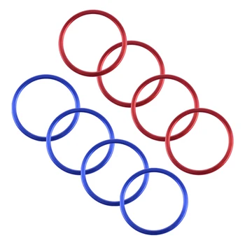 

4pcs Aluminum Alloy Interior Air Conditioning Vent Outlet Ring Cover Decor Trim Bezels Decoration fit for Chevrolet Camaro 2017+