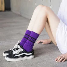 10 пар Новых хлопчатобумажных носков с буквами Ms. wave для спорта и отдыха модные цветные женские носки груды носков Хлопковых Носков