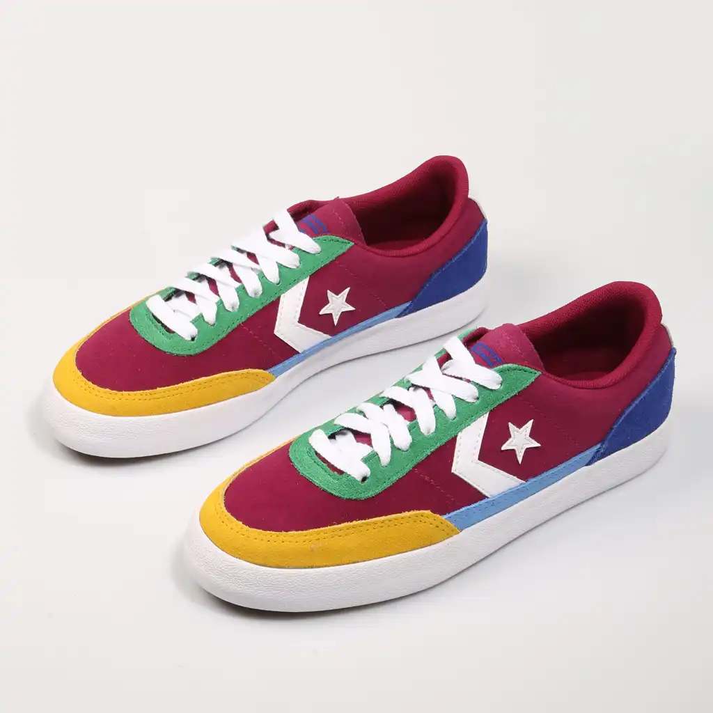 multicolored converse