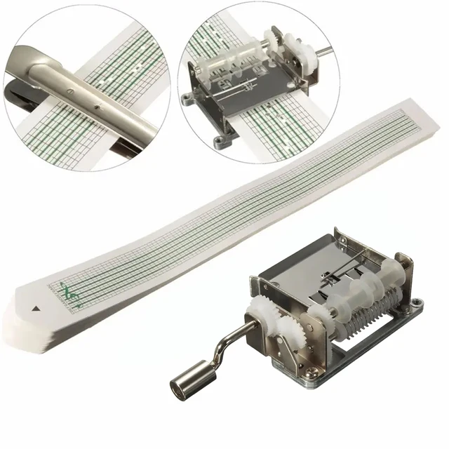 オルゴール 30ノート 糸 日本製 Amazon | オルガニート30弁 高級 紙 15曲枚 曲 30 ノート 手回し