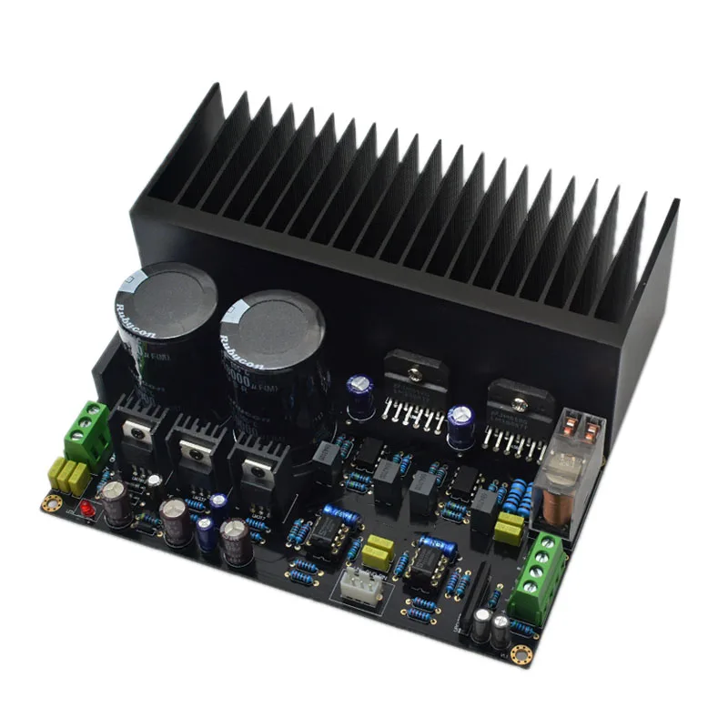 

Hot 3C-Lm3886 Stereo High Power Amplifier Board Op07 Dc Servo 5534 Independent Operational Amplifier Shen Jin Pcb Kit