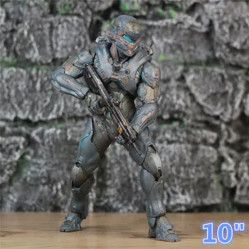 

Halo 5 Guardians Helmeted Spartan Locke 10" 25cm Deluxe Action Figure Statue Original Mcfarlane 10 inch Toys Doll Collectable