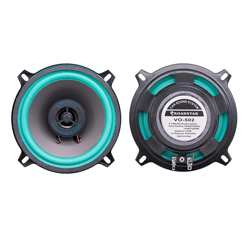 2pcs 5 Inch 100W Car HiFi Coaxial Speaker Vehicle Car Auto Audio Music Stereo Full Range Frequency Loundspeakers For Car