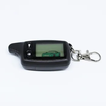 

1PC new Tomahawk TZ9010 LCD Remote Controller Keychain,TZ-9010 Key Chain Fob for Vehicle Security 2-Way Car Alarm System TZ 9010