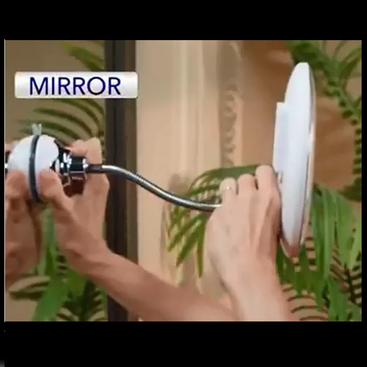 ТВ внешней торговли Горячие продажи стиль светодиодный MY FLEXIBLE10X рассеиватель для ванной светодиодный 10 раз усилитель макияж зеркало