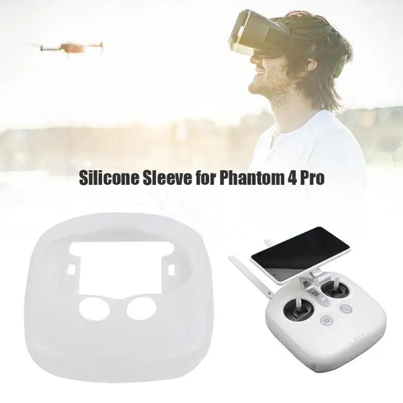 Силиконовый чехол для пульта дистанционного управления smart phantom 4 Pro UAV защищает пульт дистанционного управления от царапин, пыли и повреждений
