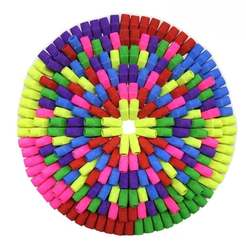 

New-Eraser Caps, Pencil Top Erasers, Pencil Cap Erasers, Eraser Tops, Color Pencil Eraser Toppers, School Erasers for Kids, Use