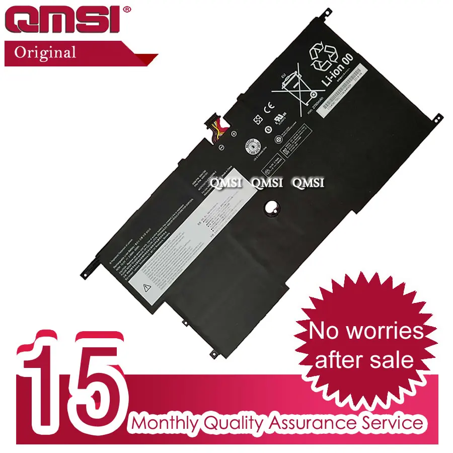 QMSI 45wh, Аккумулятор для ноутбука, 45N1700 45N1701 45N1702 45N1703 для lenovo ThinkPad X1 углерода Gen 2 20A7 20A8