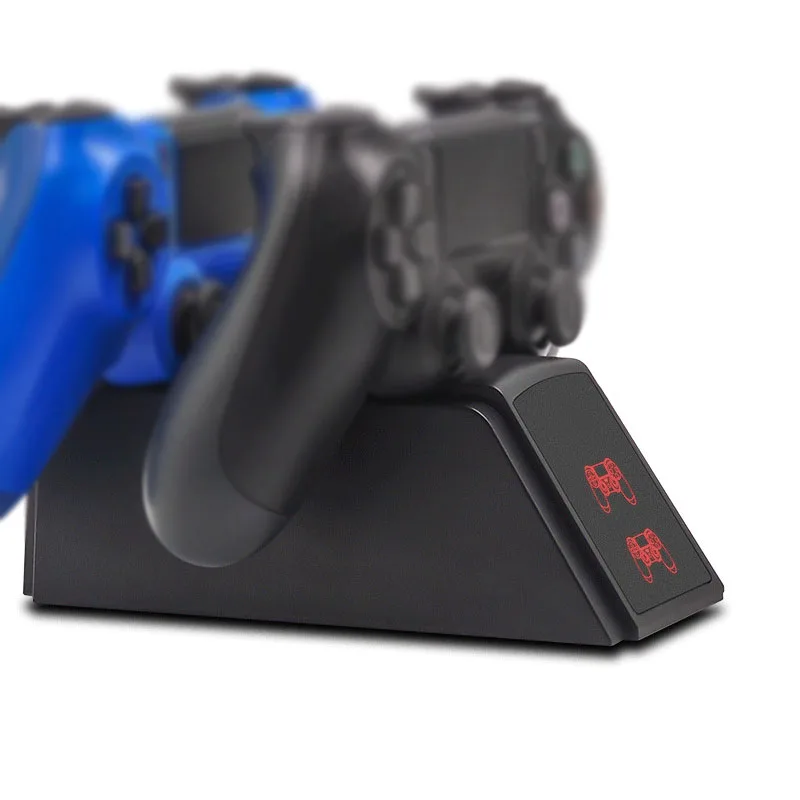 Зарядное устройство Док-станция с светодиодный светильник для PS4 контроллер для sony для Playstation 4 беспроводной контроллер док-станция с индикацией