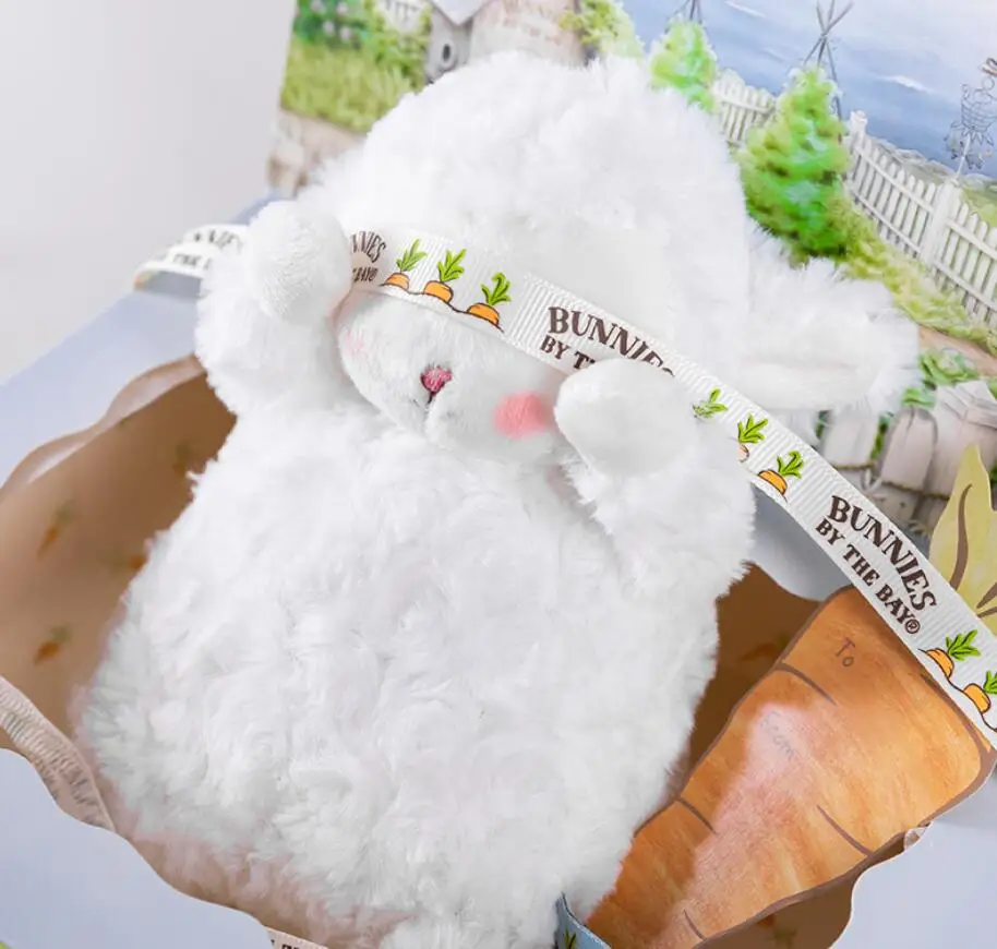 

2020 Net red explosion models bunnies lamb doll soothes plush toy rag doll