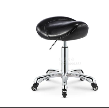 

Beauty Stool Barber Shop Chair Hair Salon Rotating Lift Stool Nail Makeup Salon Pulley Workbench High Quality Chairs