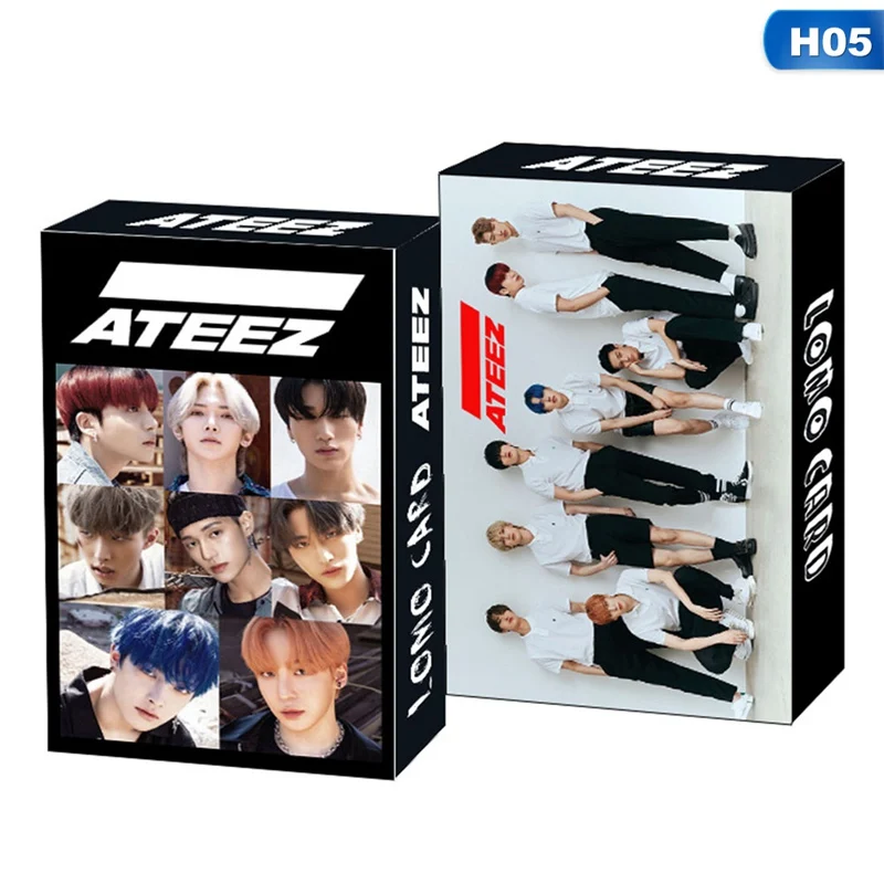 30 шт./компл. kpop ateez izone seventeen itzt lomo card nct monsta x Альбом Плакат hd Фотокарта k-pop карты |