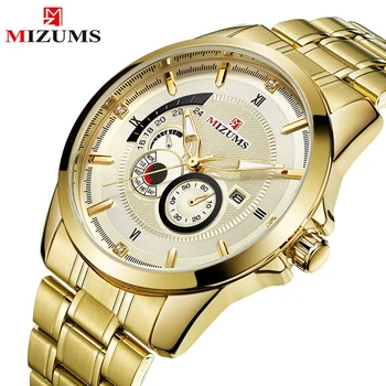 

Men's Watches Top Brand Luxury Men Quartz Watch Stainless Steel Business Wristwatch For Male Calendar Clocks Gift montre homme