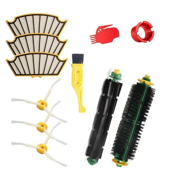 

Hot Filter Brush Accessories Kit for Irobot Roomba 500 Series Roomba 510 530 532 535 540 555 560 570 580 590 Vacuum Cleaner Filt