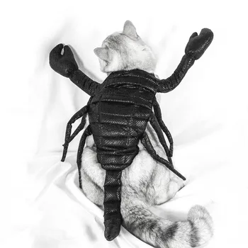 

Halloween Cosplay Cat Costume Scorpion Design, Fun Party Costume For Small And Medium Dogs Cat Accessories Happy Halloween