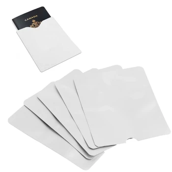 

5Pcs/Lot Passport Secure Sleeve Holder Anti Scan RFID Blocking Protector Cover M5TE