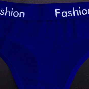 

Women'S Panties Sexy Transparent Mesh Printed Lettered Low-Rise Seemless Brief T-Back