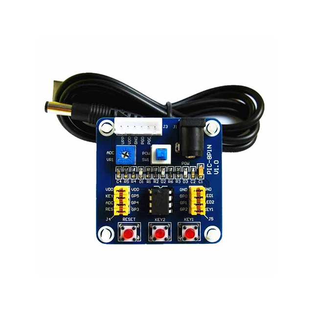 

A15-- PIC12F508 PIC12F509 PIC12F629 PIC12F675 PIC12F683 Development board experiment board PIC12F development board