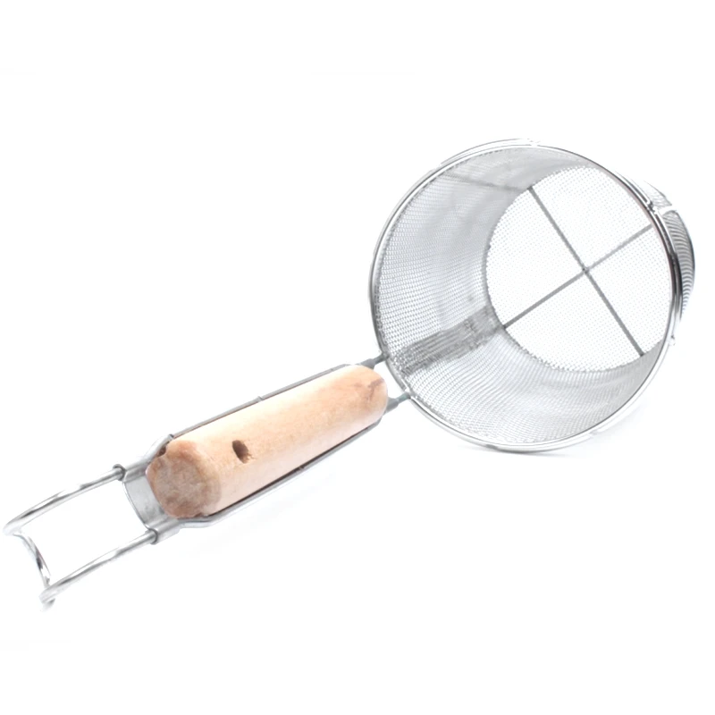 Large Colander Mala Tang Rice Noodle Noodle Powder Fence Steel Plate Hot and Sour Powder Leak Net Rice Colander