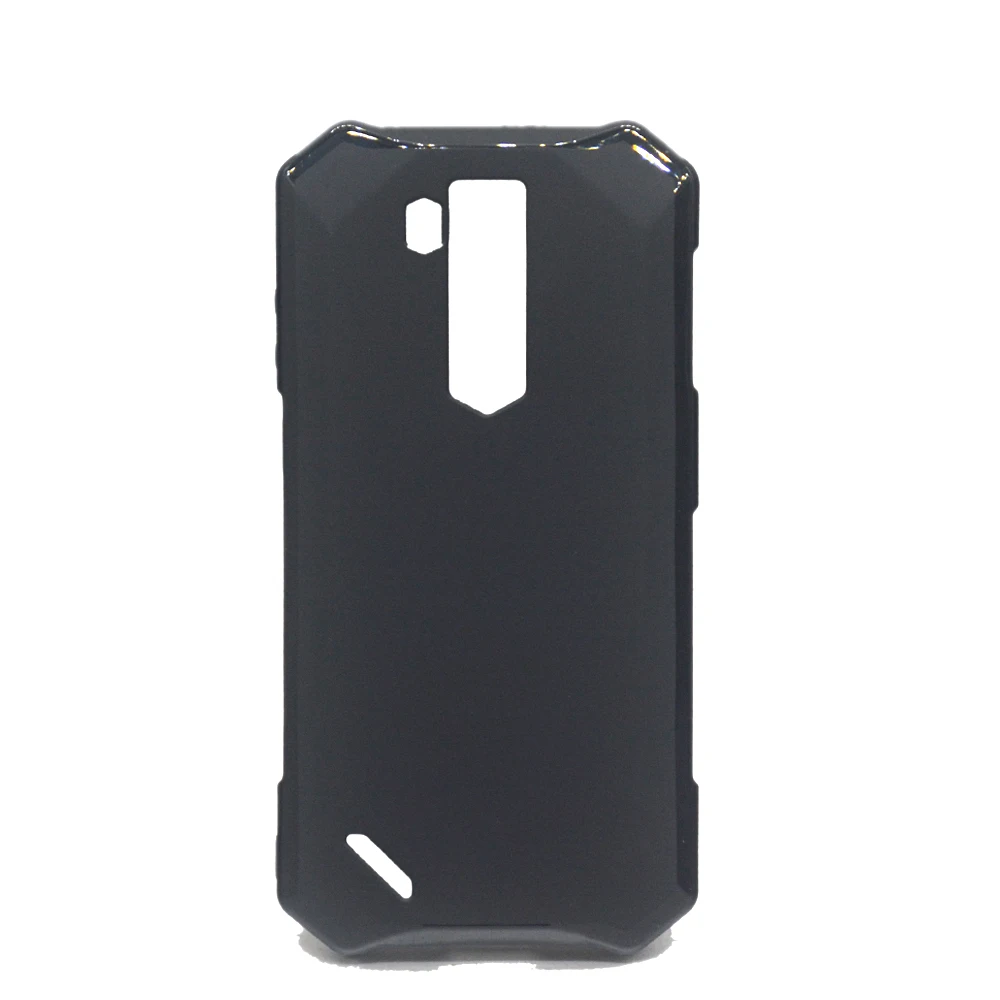 black Силиконовый чехол для Ulefone Armor x3 мобильный чехол для телефона мягкий ТПУ защитный чехол Ulefone Armor x3 задняя крышка - Цвет: black