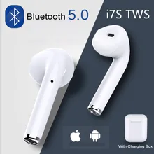 I7s Tws Bluetooth наушники Air беспроводные наушники спортивные громкой связи Наушники Гарнитура с зарядным устройством для iPhone X 7 xiaomi телефон