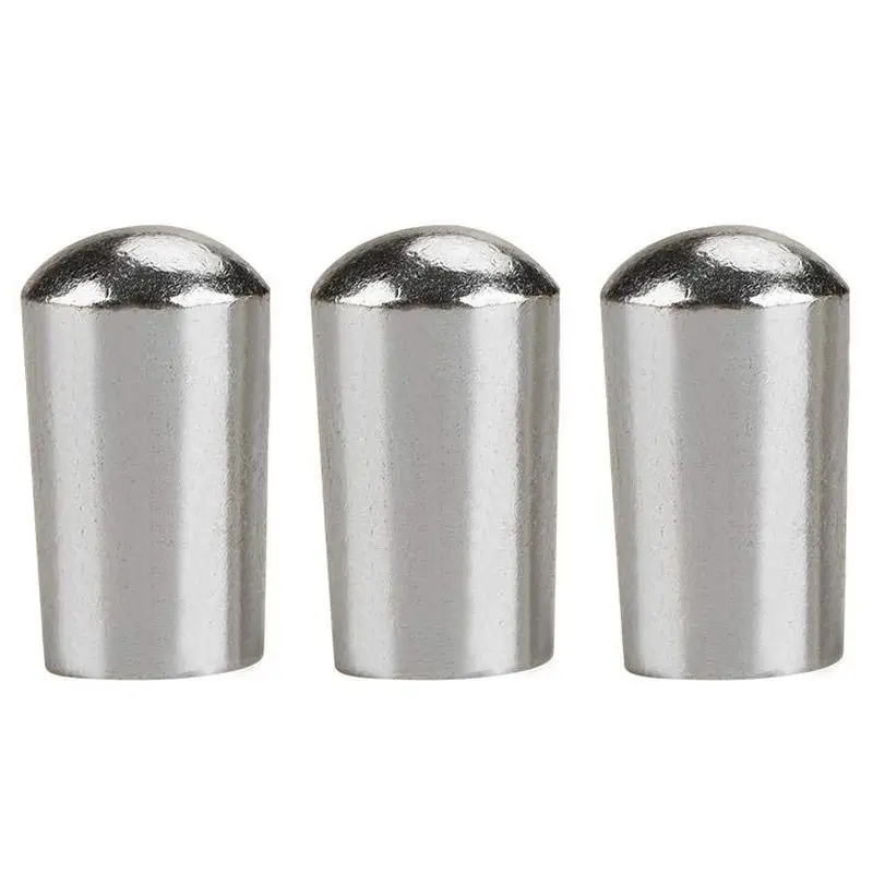 

3Pcs Guitar Switch Tip, 3 Way Toggle Switch Knob Tip Cap Copper For Lp Epi Electric Guitar