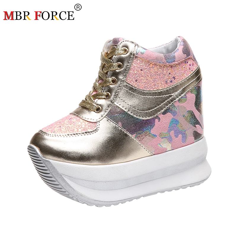 

MBR FORCE 2020 Women Fashion Sneakers Casual Shoes Female Height Increasing Woman Platform Shoes Sneakers Wedges Ladies Shoes