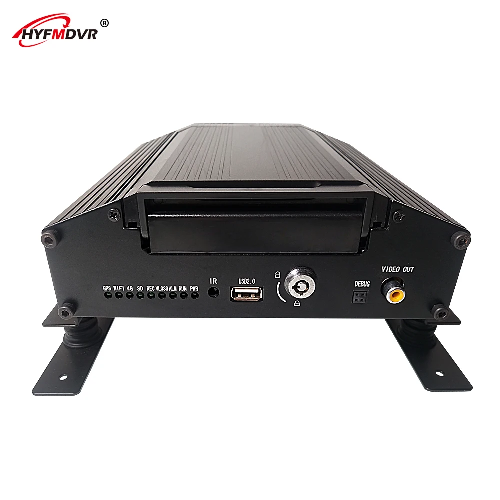 HYFMDVR New listing 8-channel 4g gps mdvr AHD 960P 1.3 million pixels coaxial HD surveillance host truck/bus