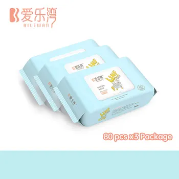 

Baby Wet Tissue Hands Clean Wet Wipes Disinfection Disposable Non-Woven Wet Wipes for Baby Hands Mouth Clean 240 Pcs ALW22