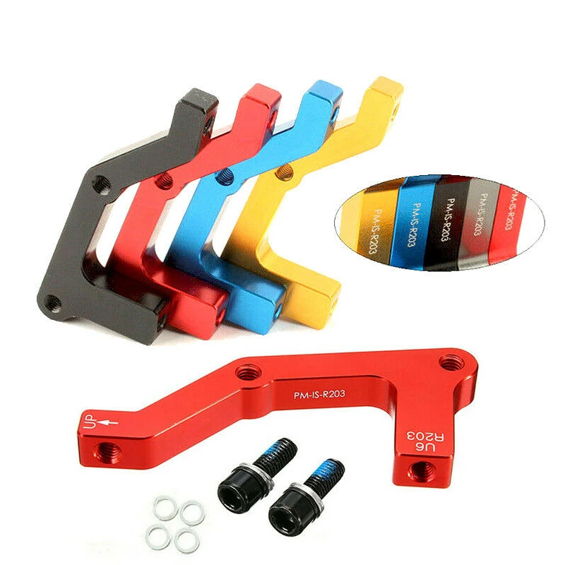 Motos, accesorios y piezas Frenos MTB Adaptador Disco Post Mount Freno Delantero o Trasero para 203mm Discos de Freno raghuinstech.com